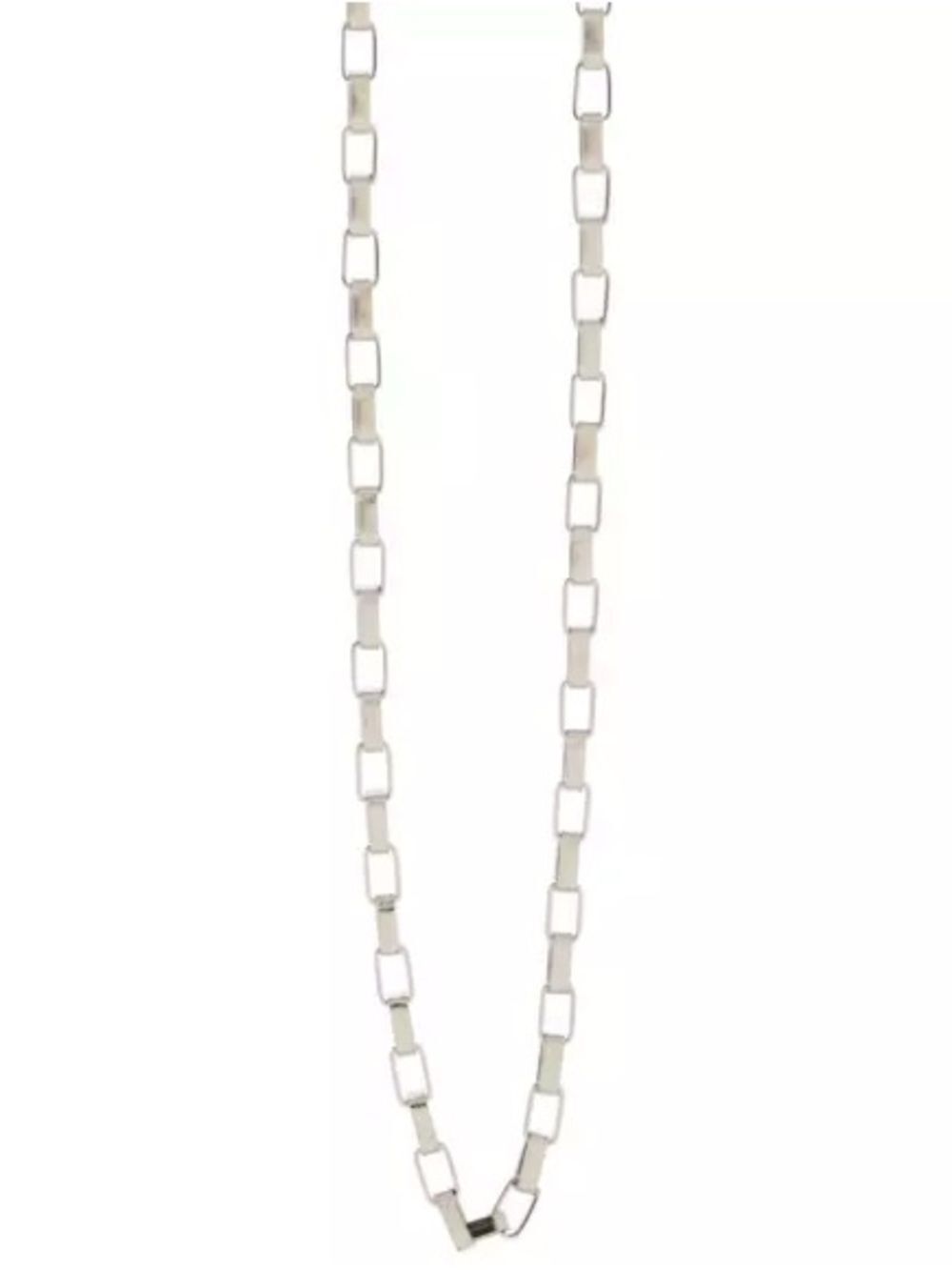 New 16” Metal Gallery Round Link Bracelet